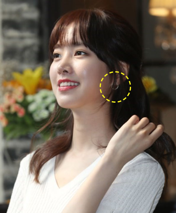 [진세연착용] In full bloom_circle post earrings